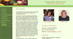 Desktop Screenshot of essentialnutrition.biz