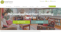 Desktop Screenshot of essentialnutrition.com